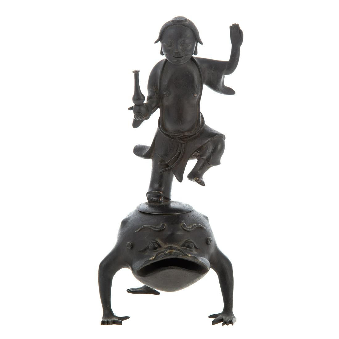 Chinese Bronze Censer of Jin Chan (1 of 5)