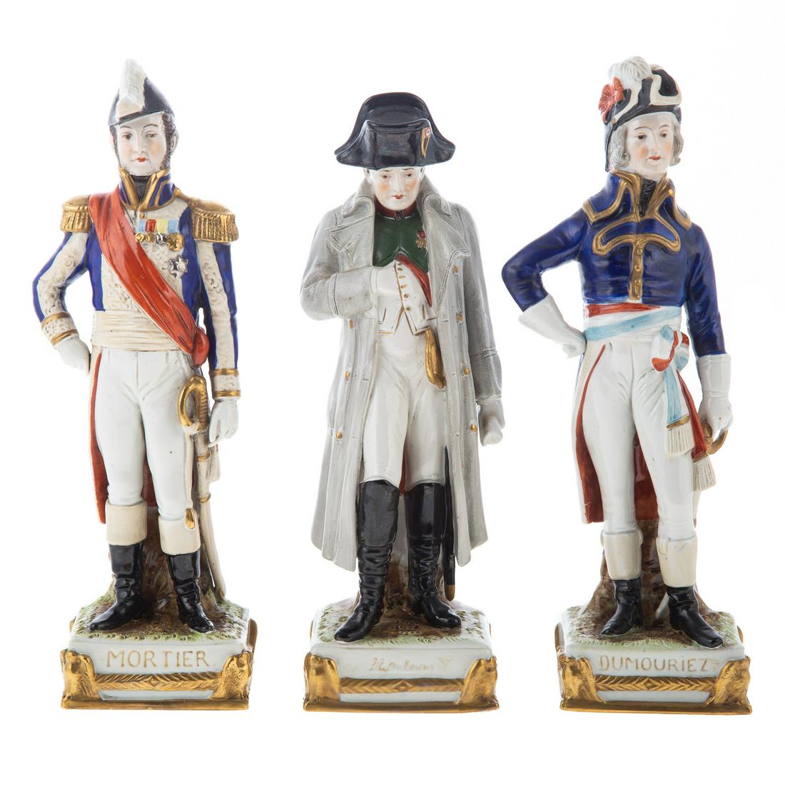 Three German Porcelain Napoleonic Figures (1 of 4)