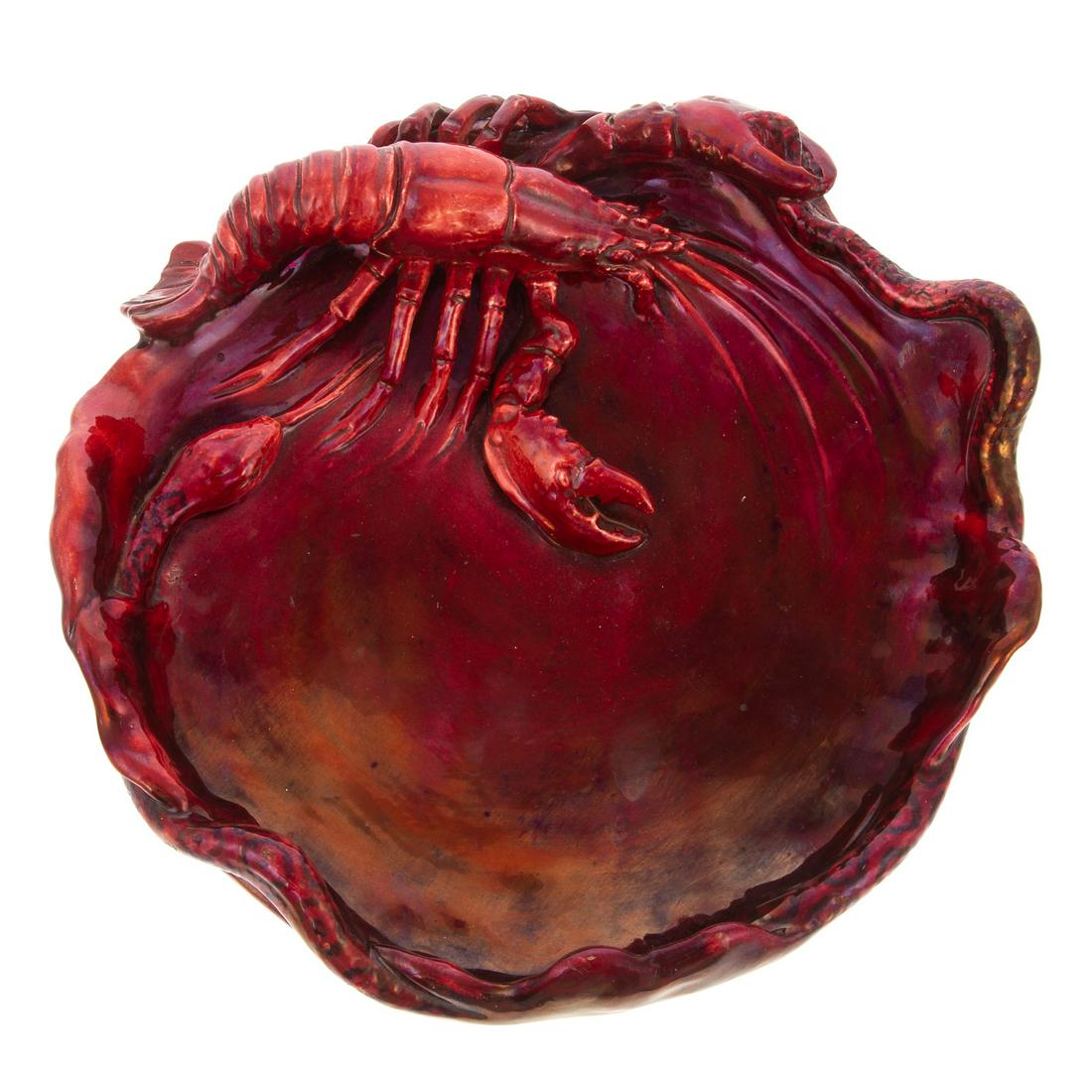 Zsolnay Pecs Ceramic Figural Dish (1 of 5)