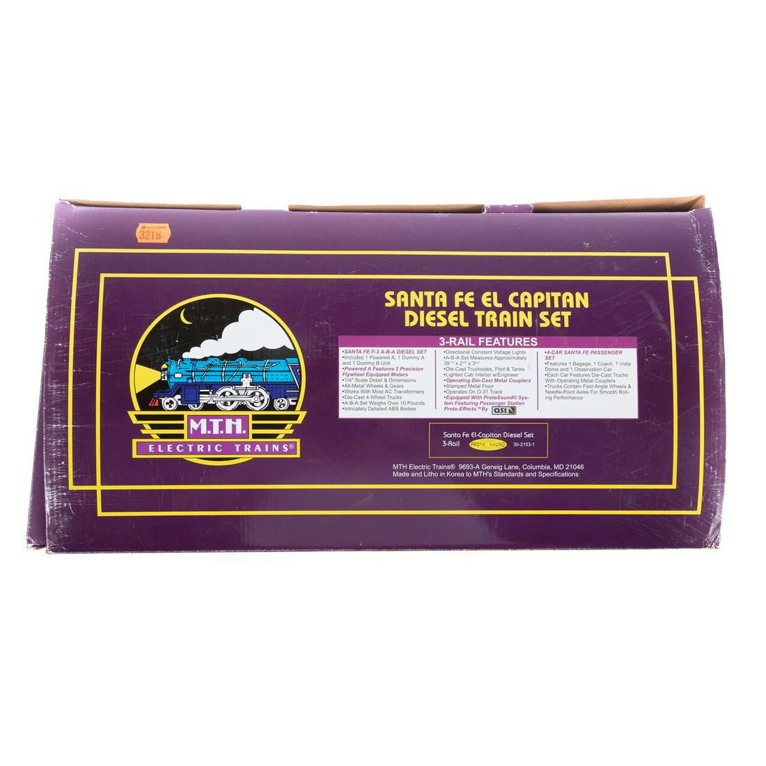 M.T.H. El Capitan Diesel Train Set (1 of 2)