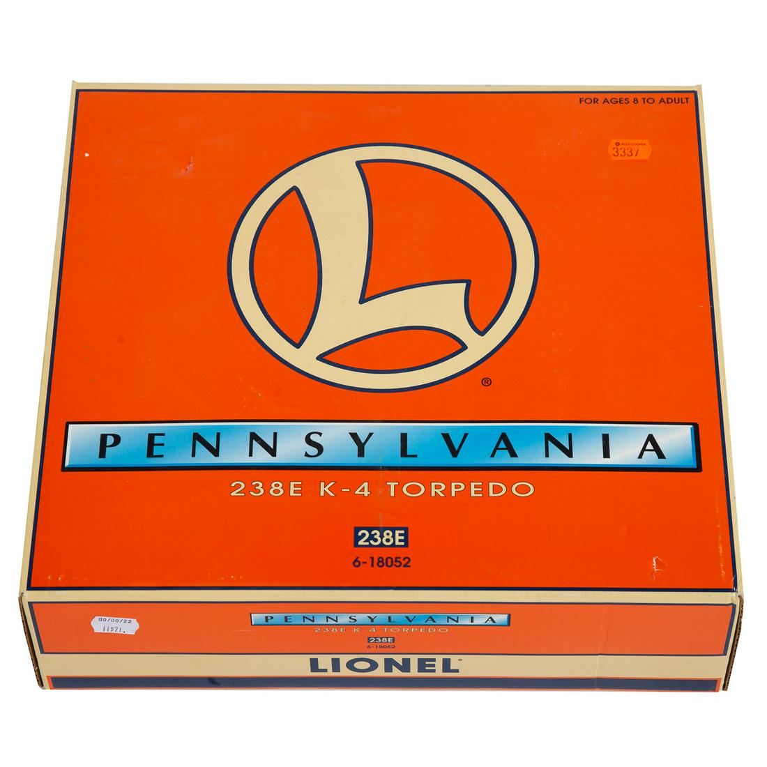Lionel 238E K-4 Torpedo (1 of 2)