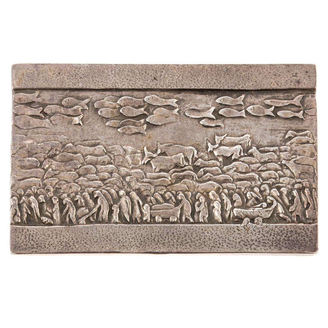 A Line Vautrin Silver Plated Card Case (1 of 3)