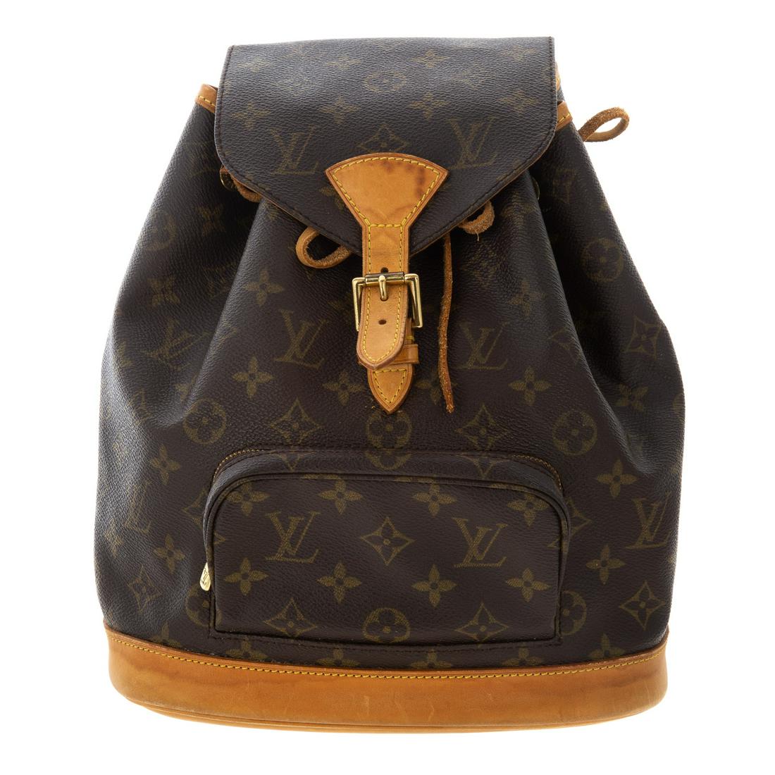 A Louis Vuitton Montsouris MM Backpack (1 of 5)