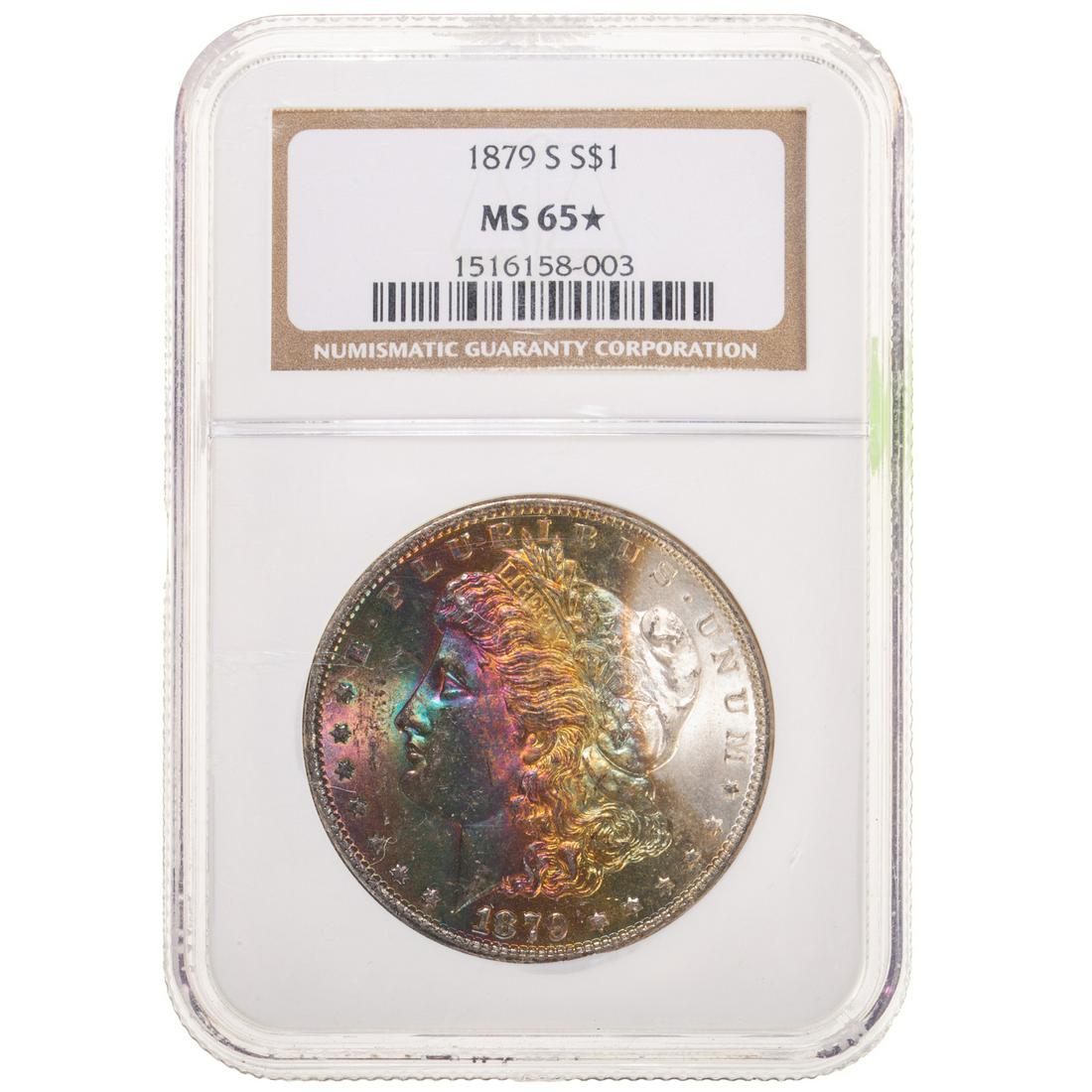 1879 - S Morgan NGC MS65 Star Toner #2 (1 of 3)