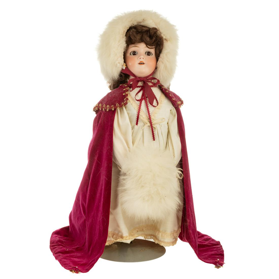 German Bisque & Porcelain Doll (1 of 4)