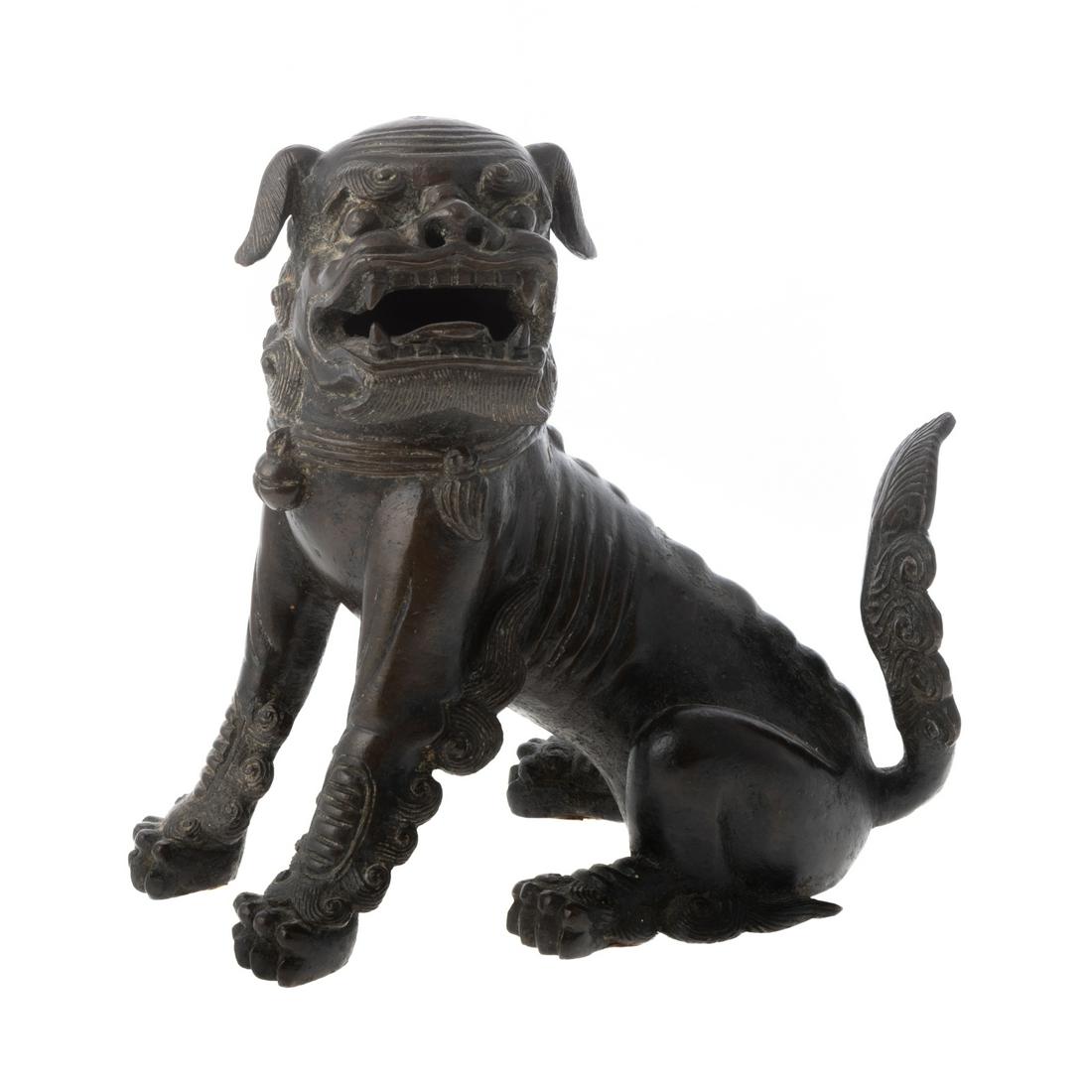 Chinese Bronze Foo Dog (1 of 6)