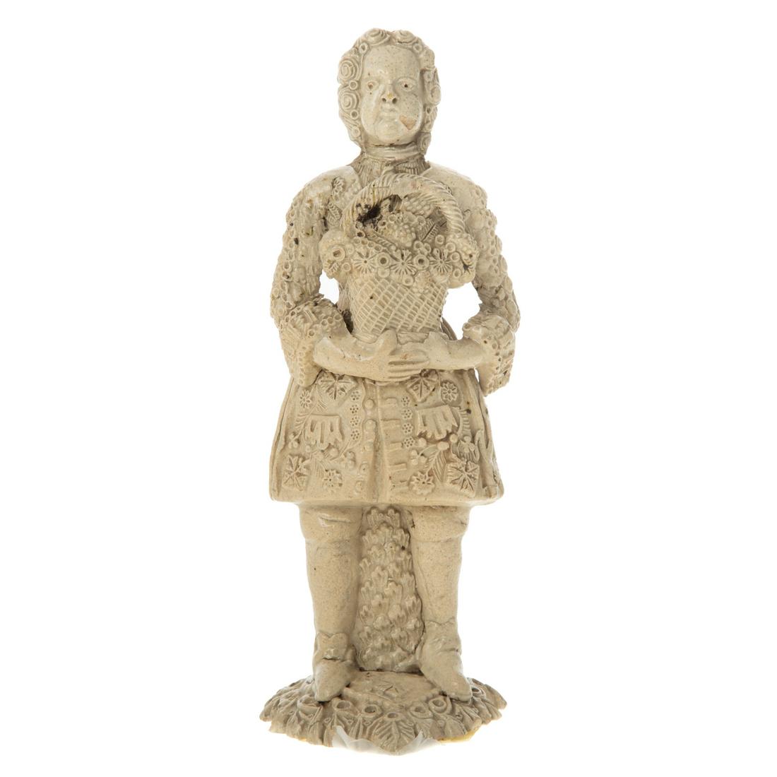Northern European Salt Glazed Stoneware Figure (1 of 3)