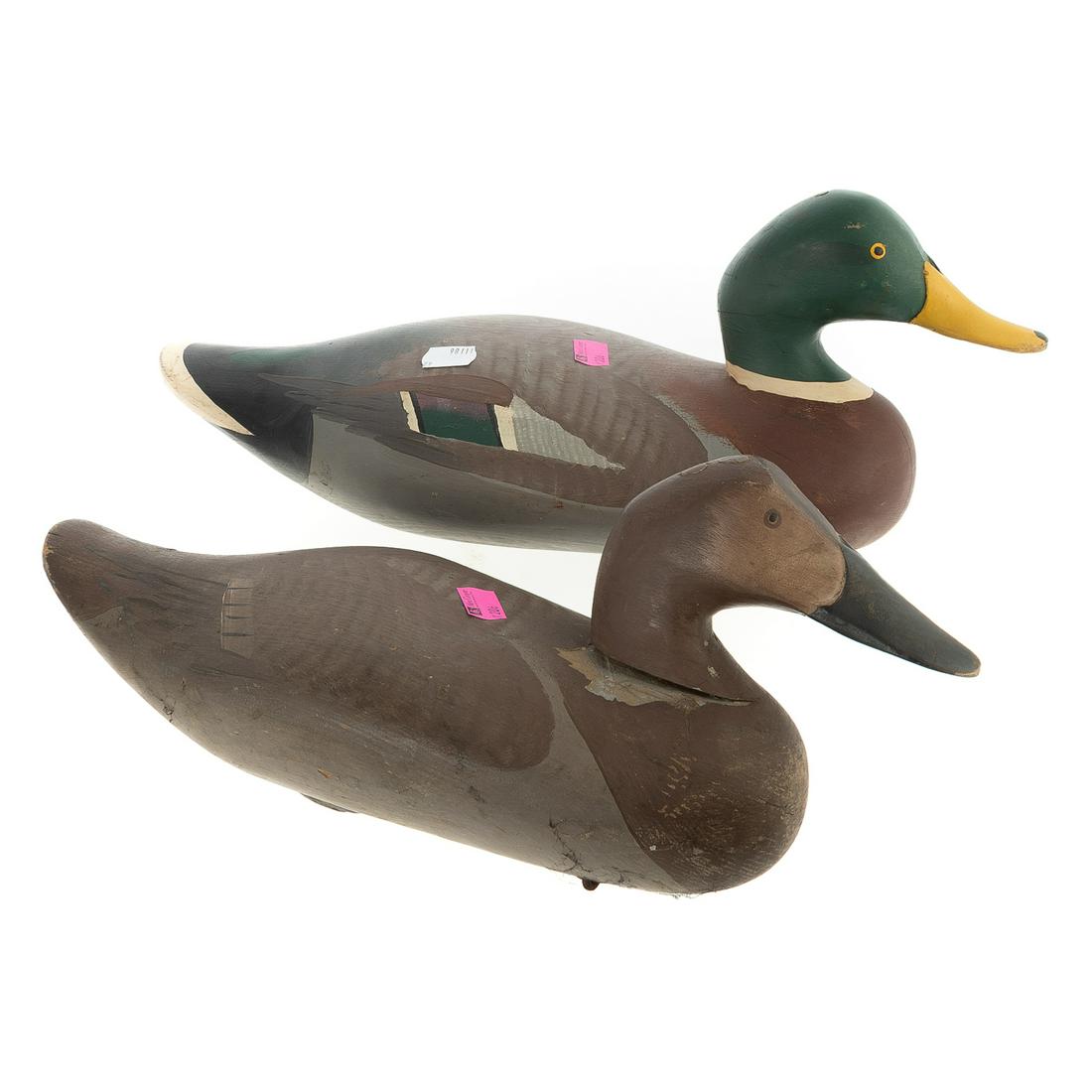 Three Madison Mitchell Working Duck Decoys (1 of 4)
