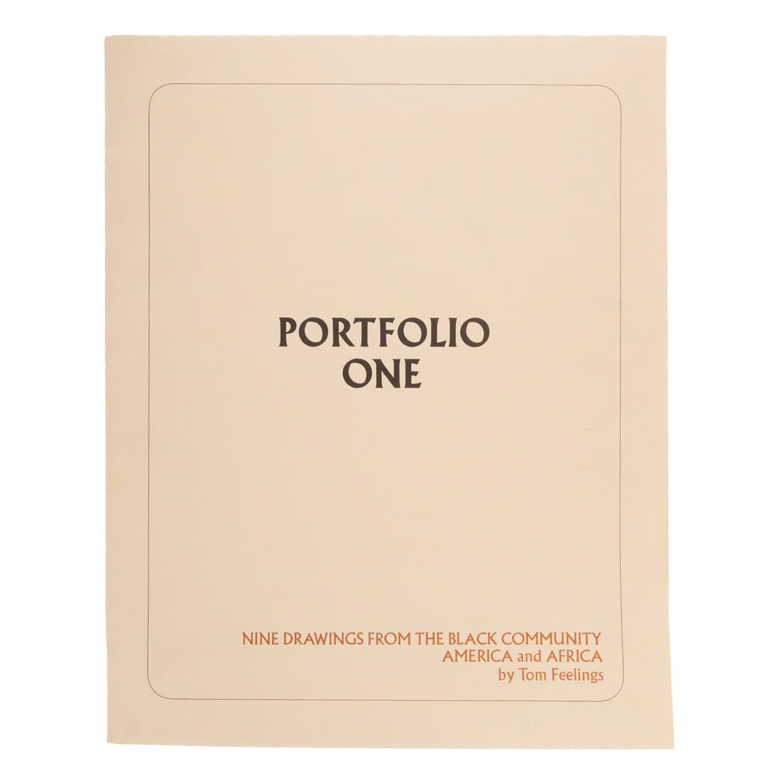 Tom Feelings. "Portfolio One," lithographs (1 of 13)