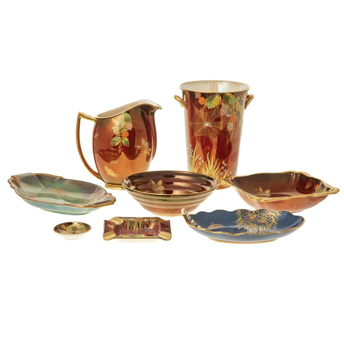 Eight Pieces of Carlton Ware Spider Web (1 of 11)