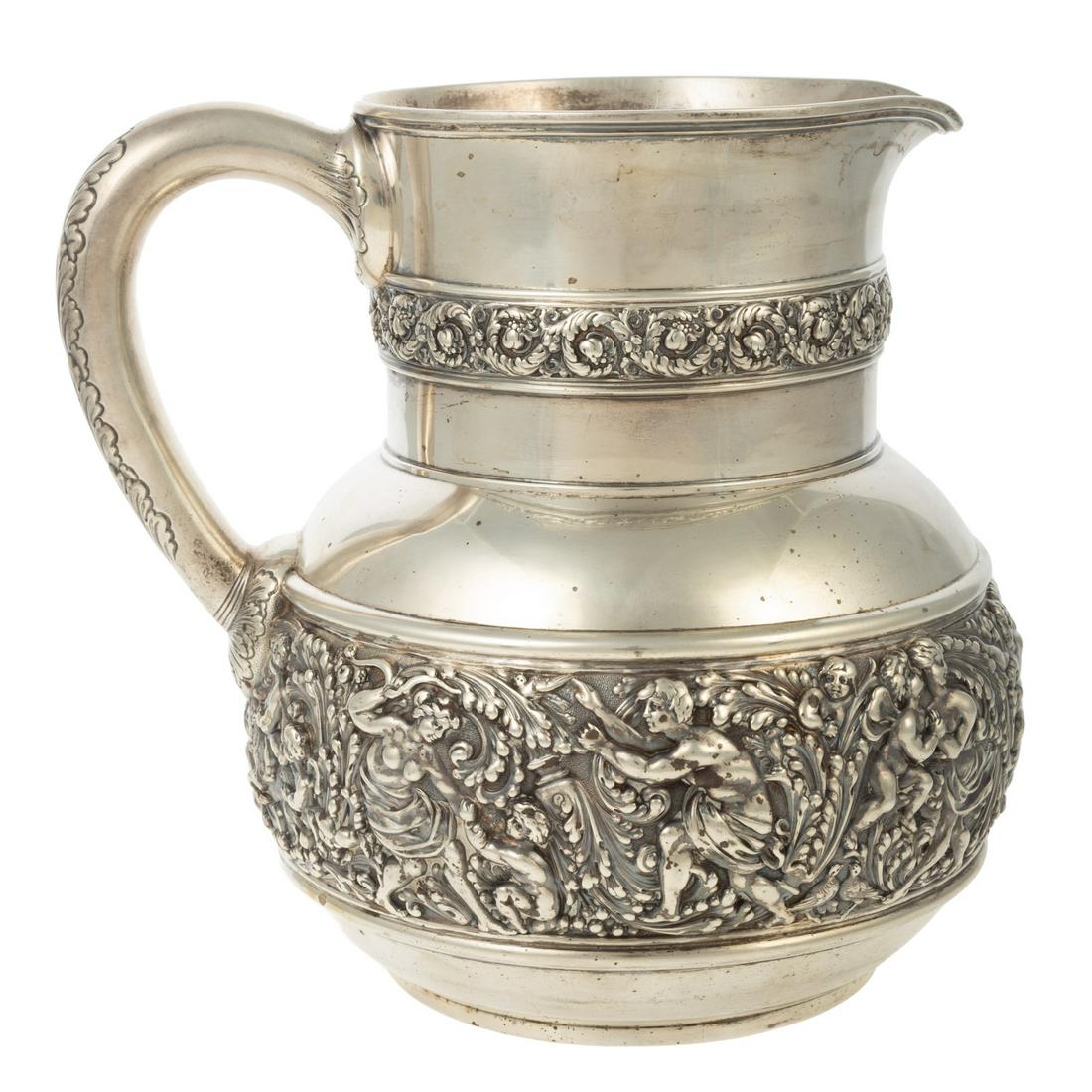 Tiffany & Co. Sterling "Olympian" Water Pitcher (1 of 9)