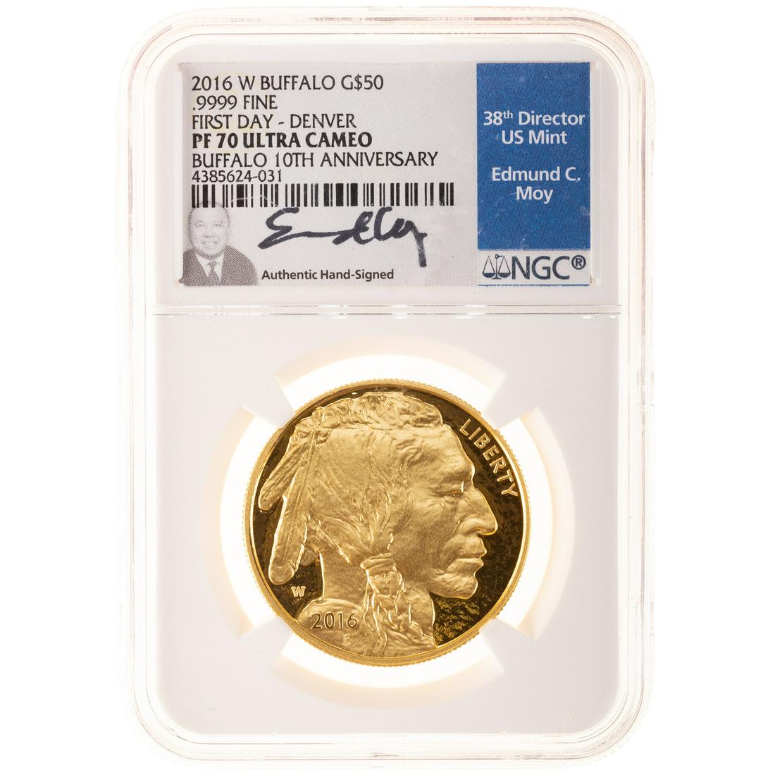 2016 W Buffalo $5 NGC PF70 Ultra Cameo (1 of 3)
