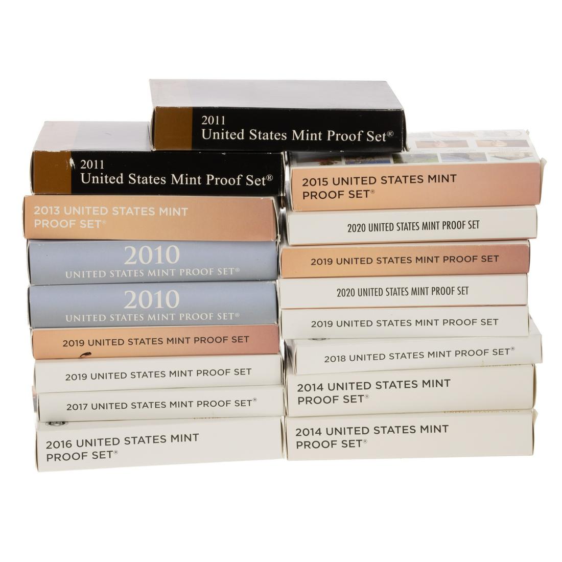 17 Modern Proof Sets 2010-2020 (1 of 3)