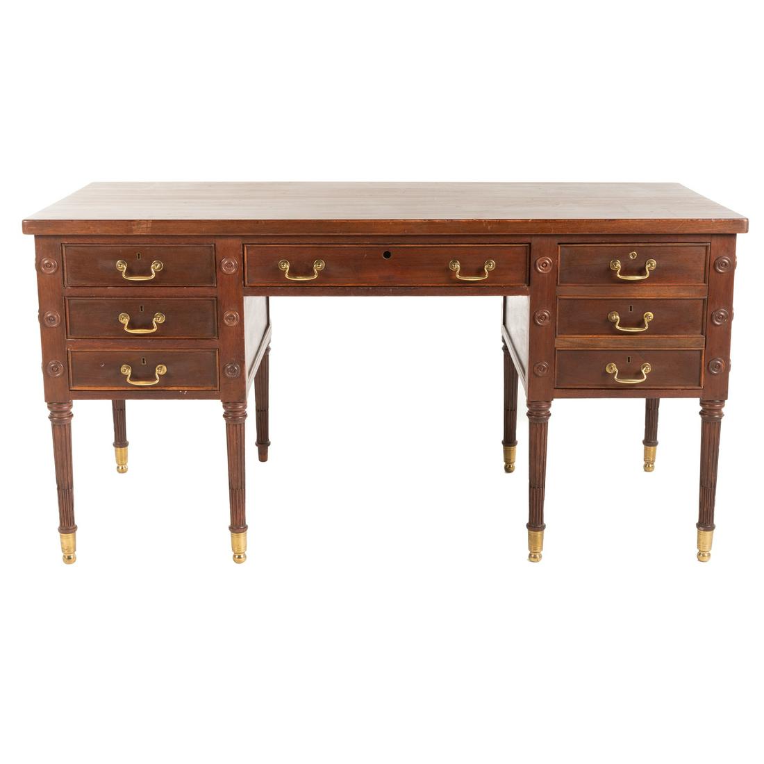Federal Style Mahogany Writing Desk (1 of 6)
