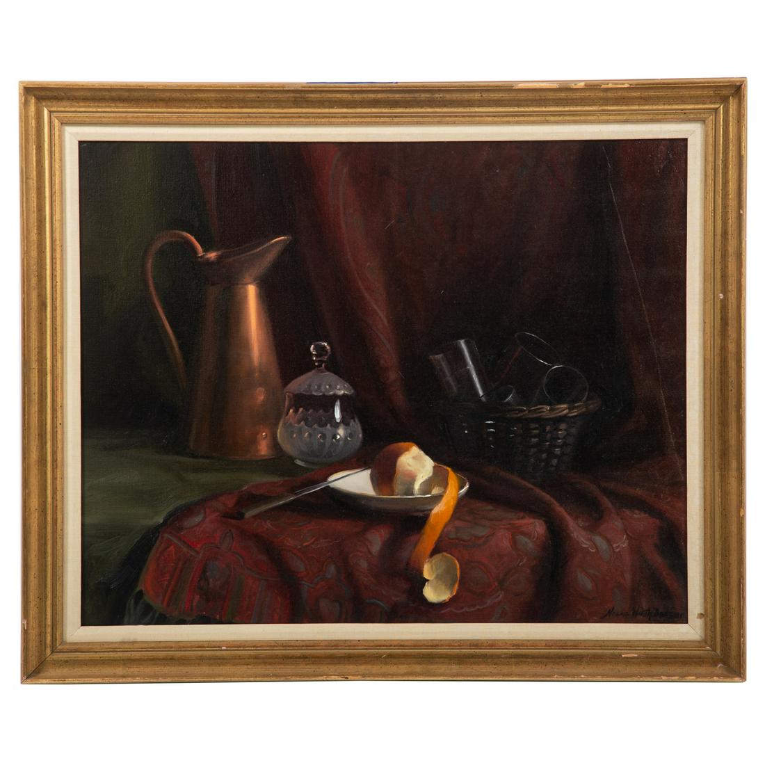 Norma Wirth Dodson. "Thousand Eye Glass," oil (1 of 4)