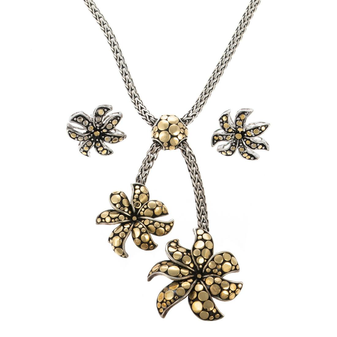 A John Hardy Jasmine Necklace & Earrings (1 of 6)