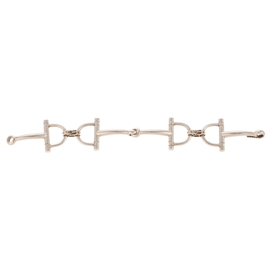 An Hermes Horse Bit Bracelet