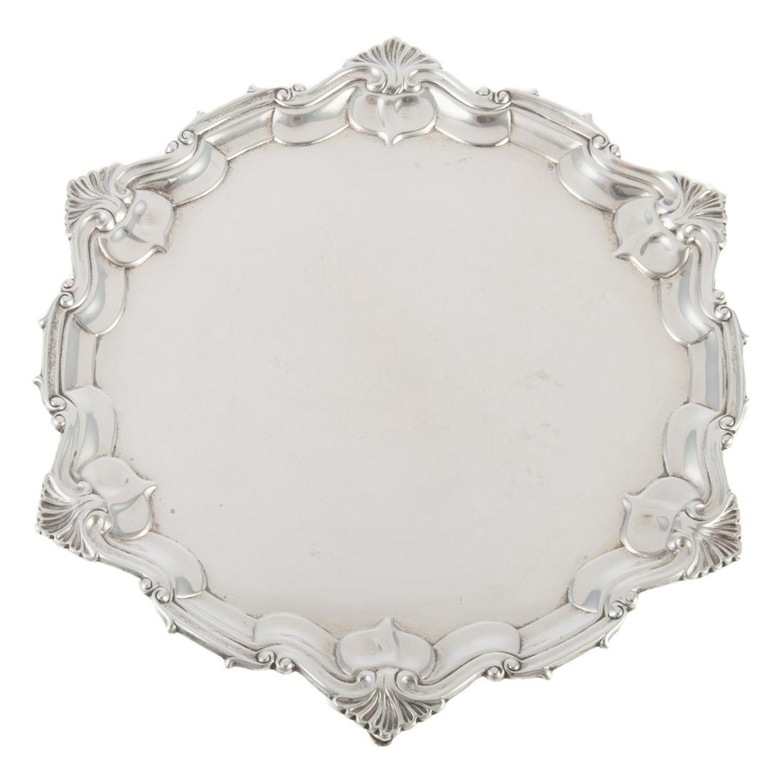 Victorian Silver Salver (1 of 3)