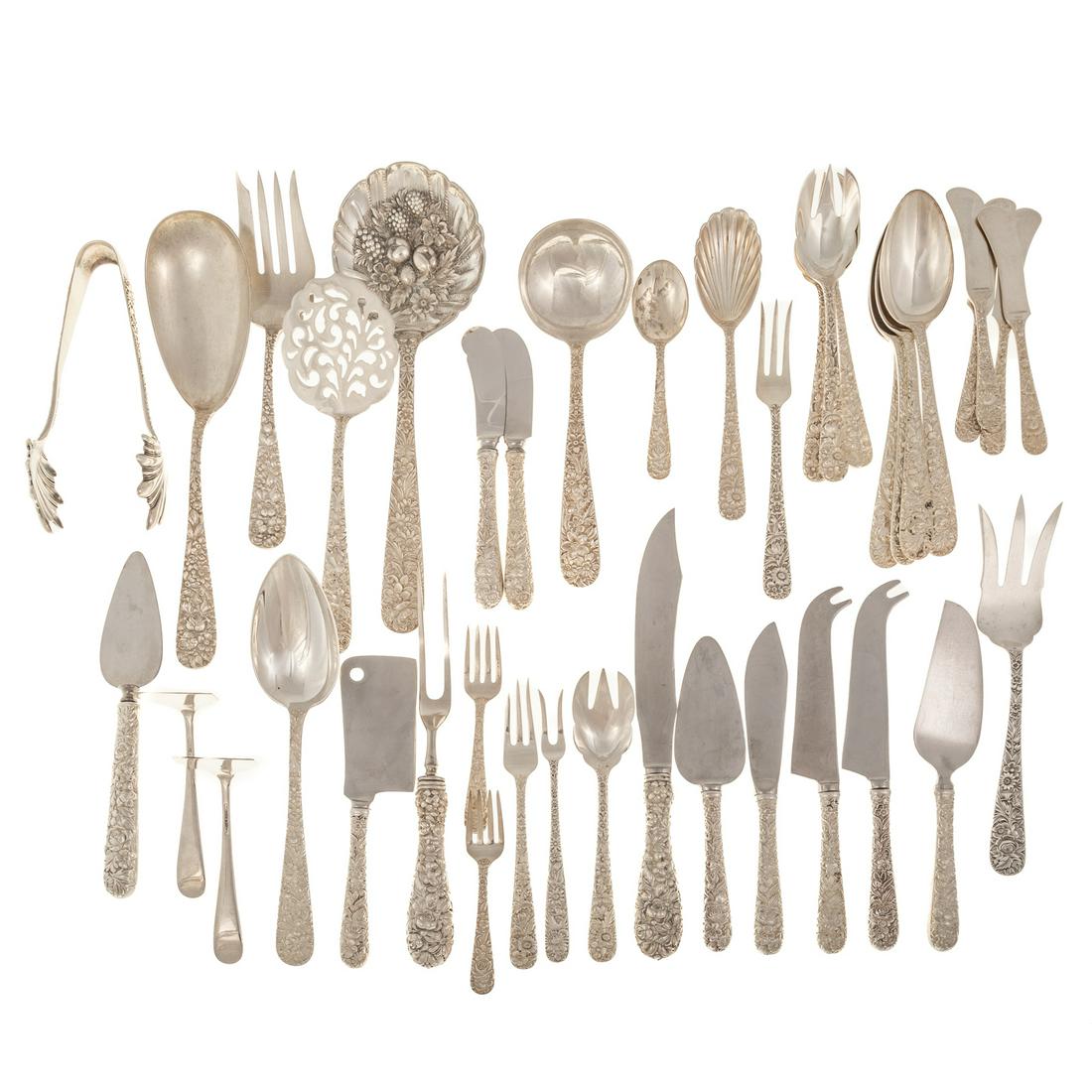 S Kirk & Son Sterling "Repousse" Flatware (1 of 4)