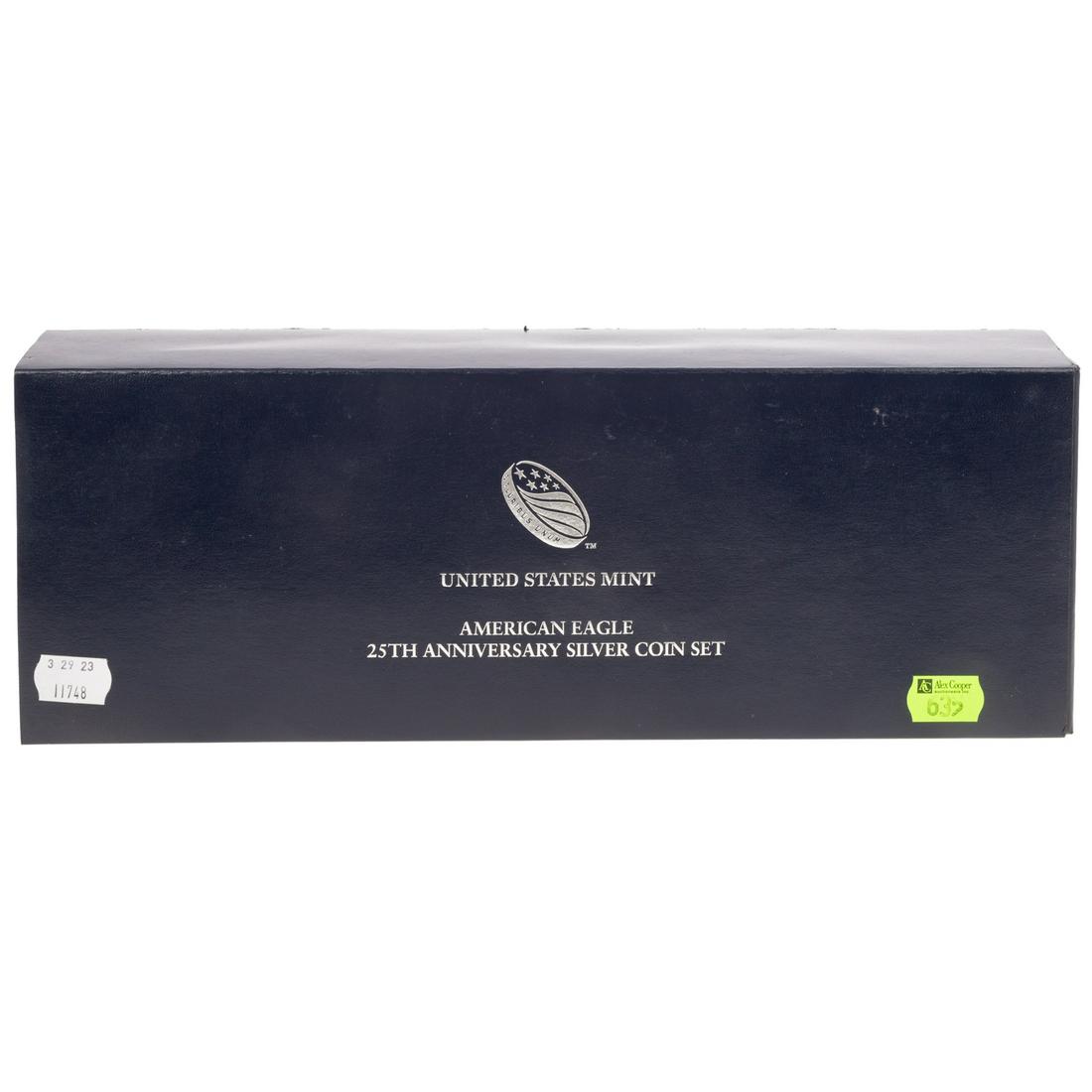 2011 25th Anniversary Silver Eagle Original Box (1 of 7)