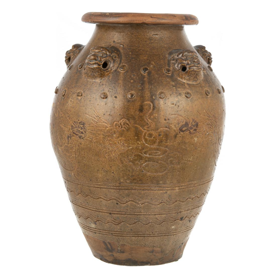 Song Dynasty Stoneware Martaban (1 of 5)