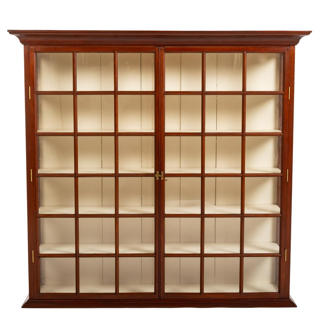 Georgian Style Hanging Wall Cabinet (1 of 4)