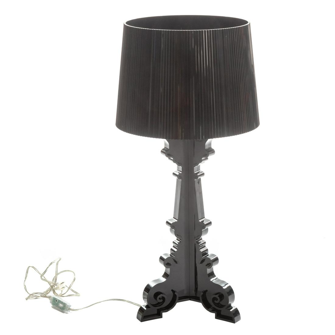 Kartell Black Bourgie Table Lamp (1 of 4)