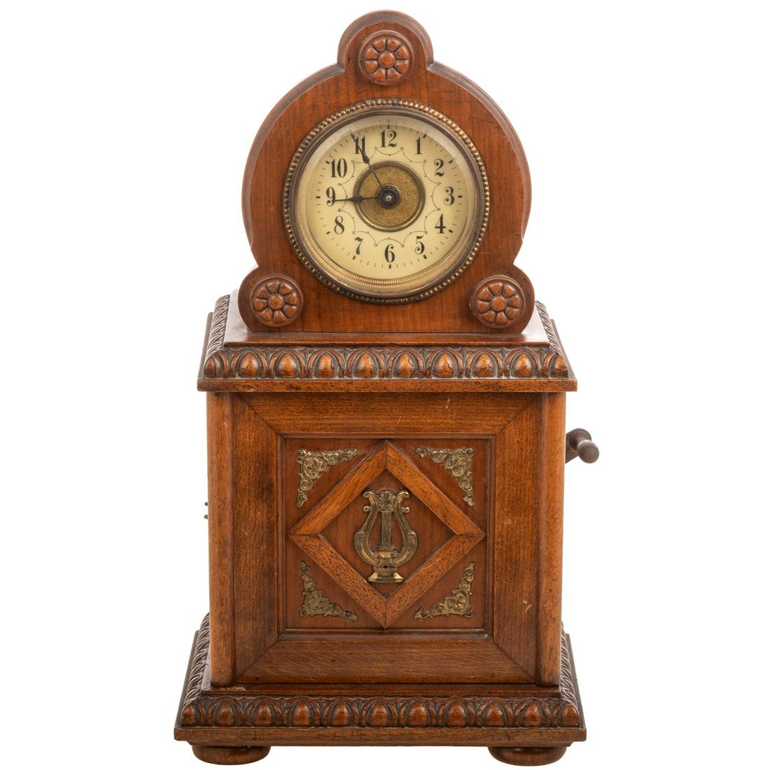 Very Rare German Musical Mantle Clock (1 of 8)