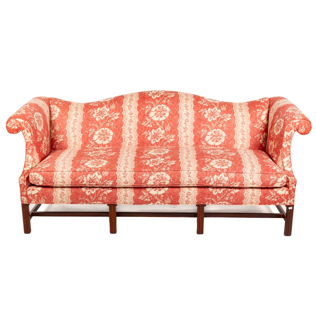 Southwood Chippendale Style Upholstered Sofa (1 of 4)