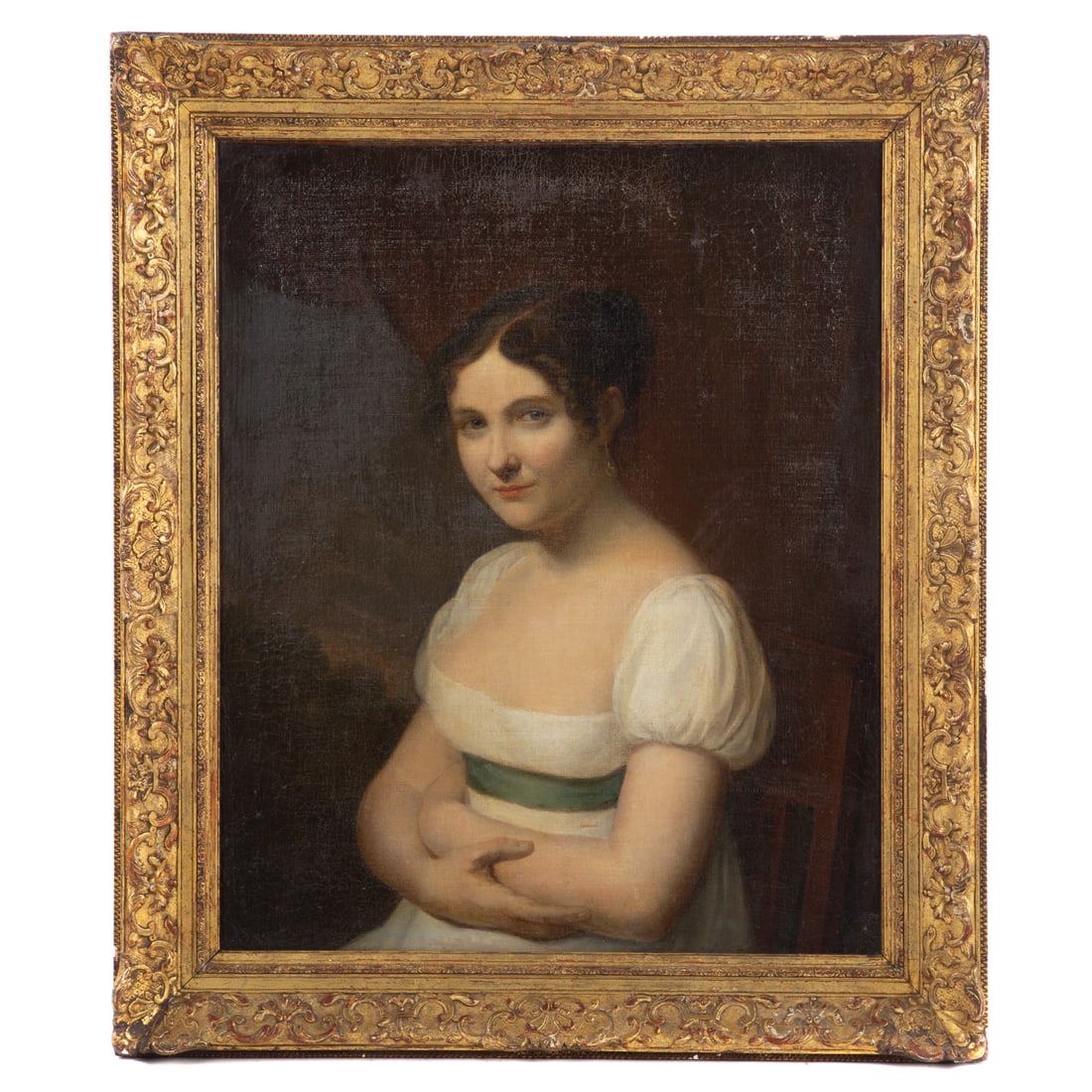 Constance Marie Mayer. Portrait Of A Beauty, Oil Auction