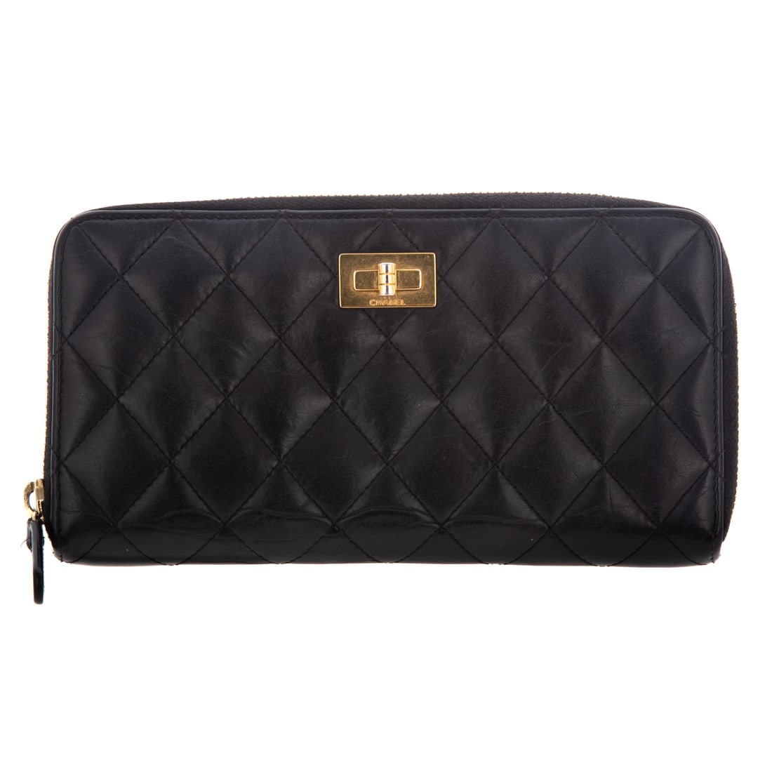 A Chanel 2.55 Reissue Zip Around Wallet (1 of 6)