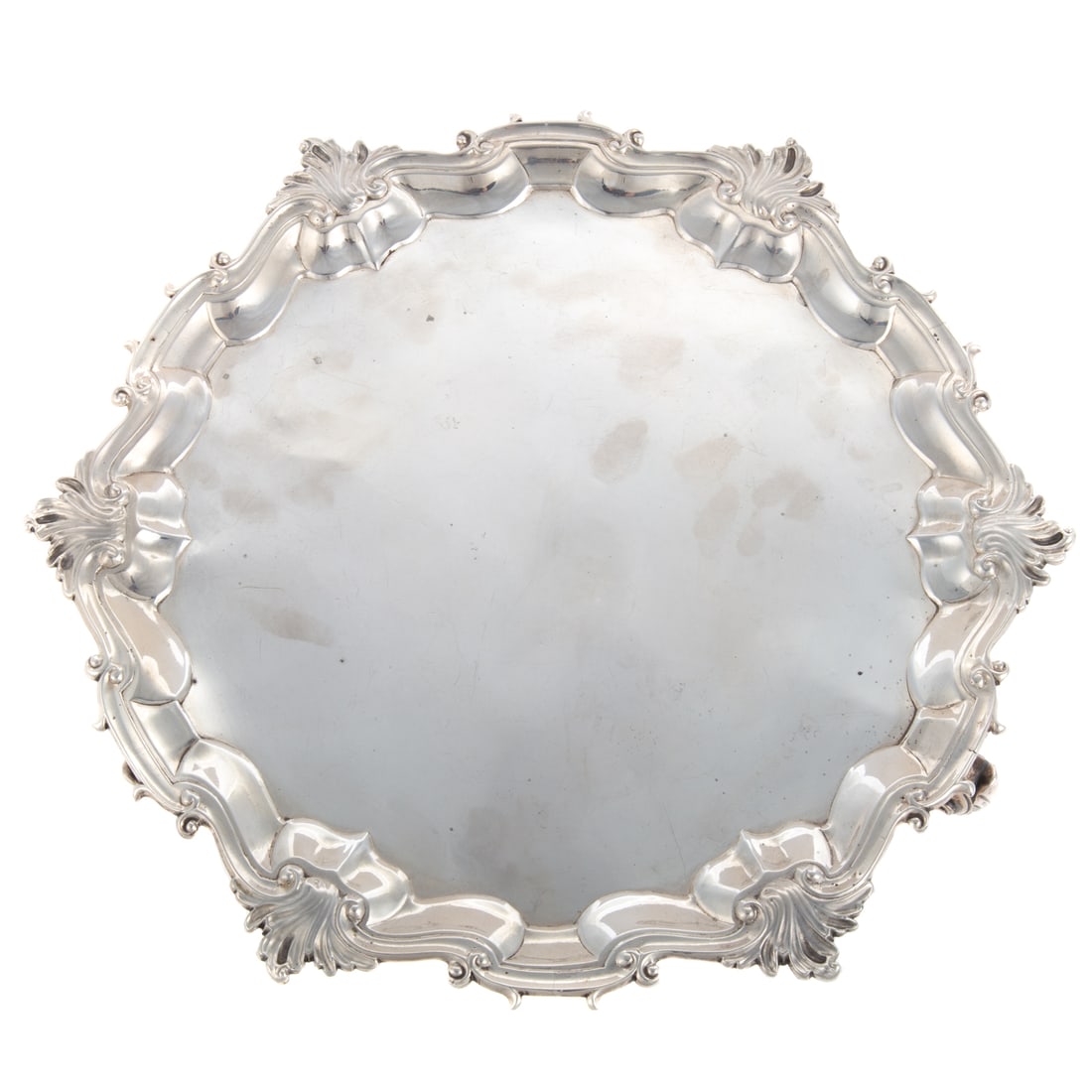 George II Silver Salver (1 of 4)