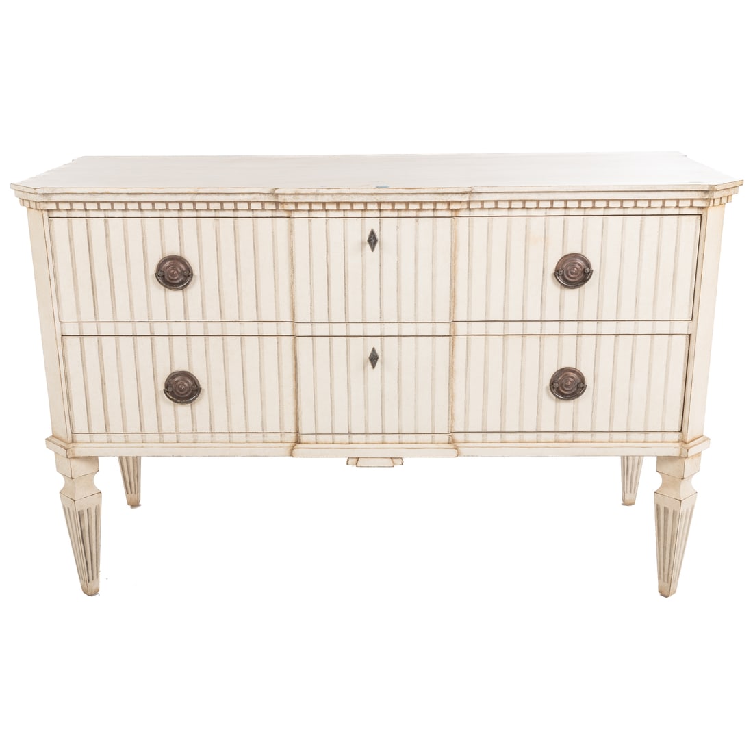 David Iatesta Painted Wood Commode (1 of 6)