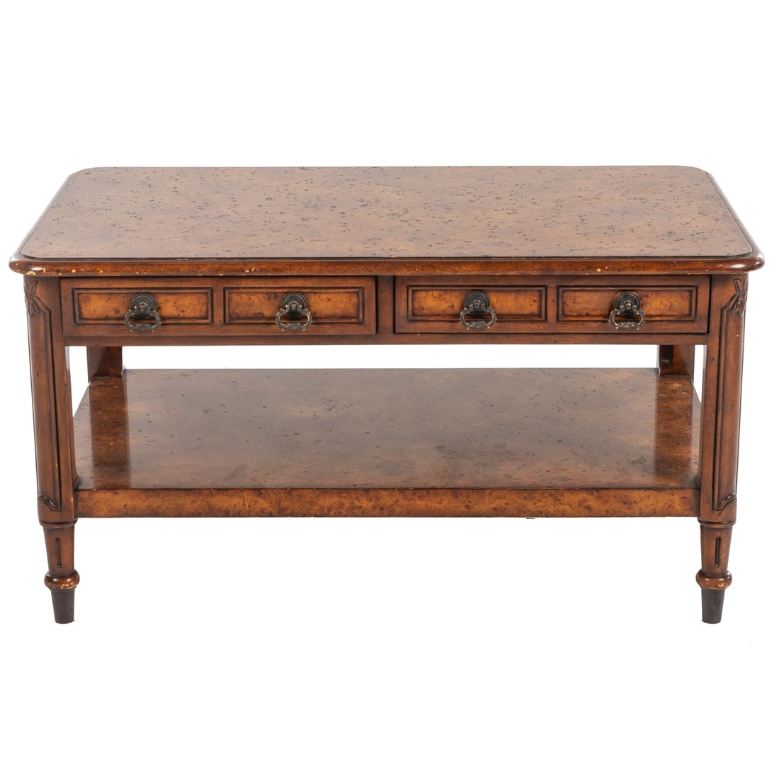 Burled Wood Coffee Table (1 of 5)