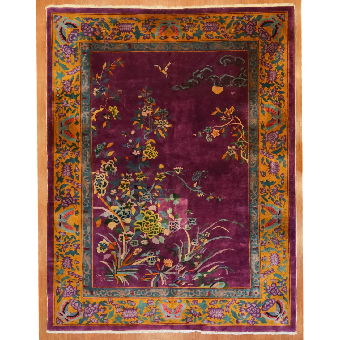 Antique Nichols Rug, China, 8.10 x 11.5 (1 of 8)