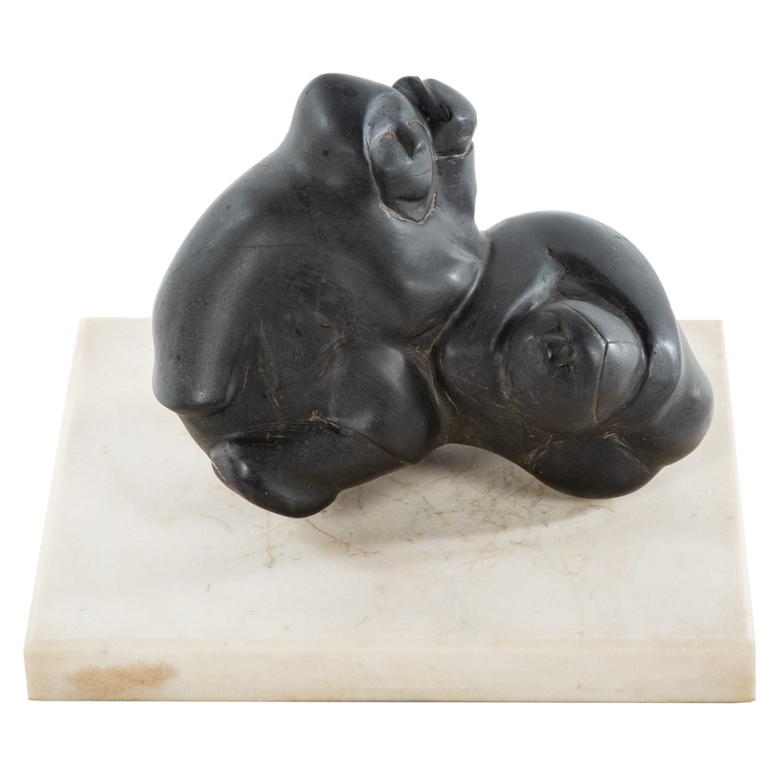 20th century. Inuit Mother and Child, sculpture (1 of 4)