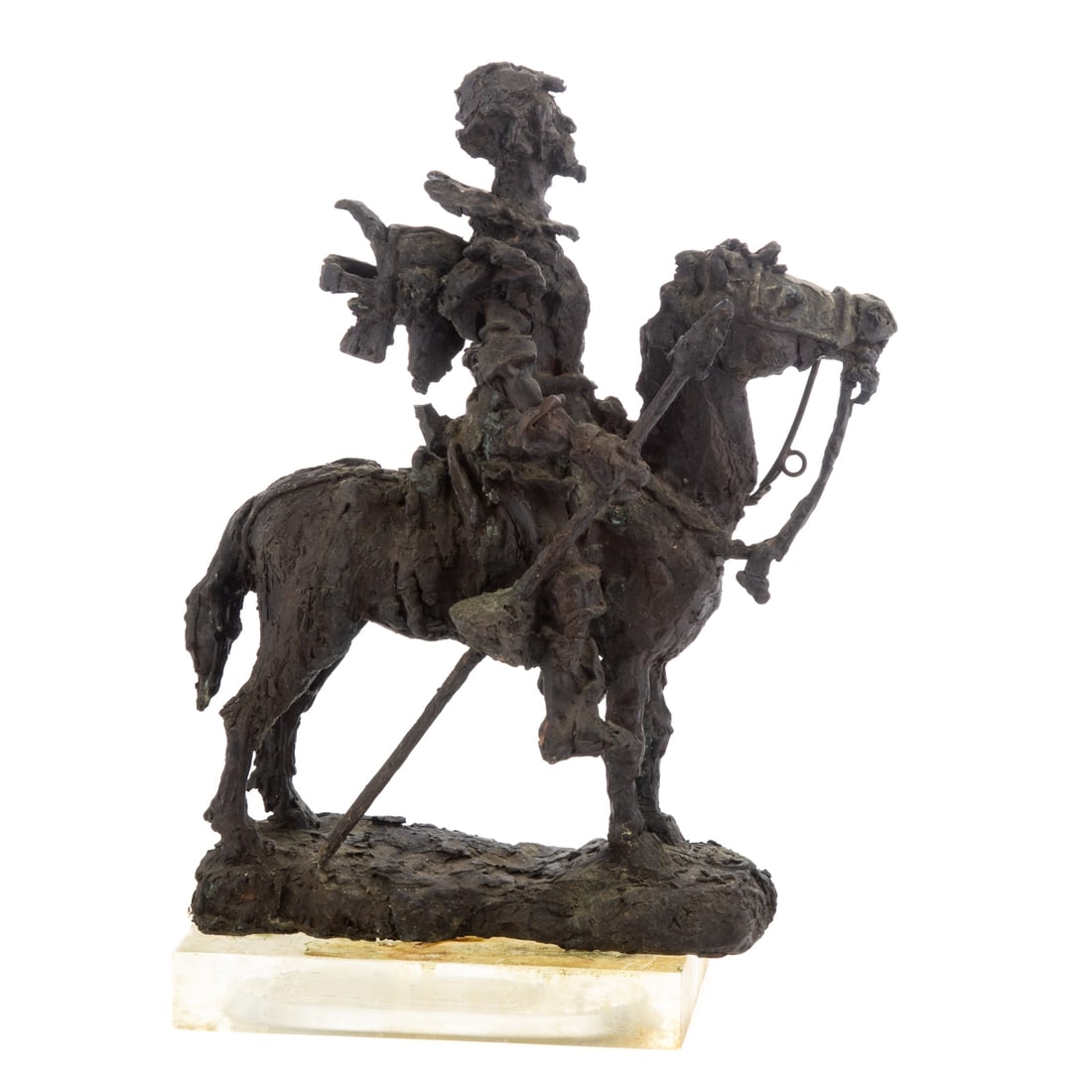 Xavier Gonzalez. "Don Quixote," bronze (1 of 4)