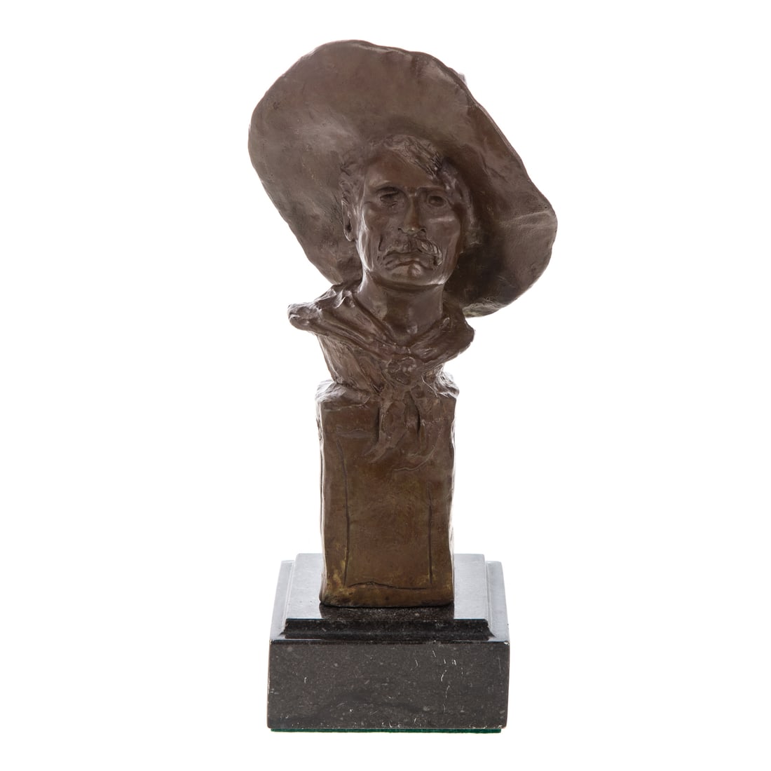 Frederic Remington. The Sergeant Bronze Bust Auction