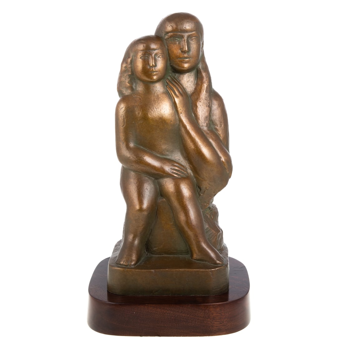 William Zorach, Mother & Daughter Bronze (1 of 5)