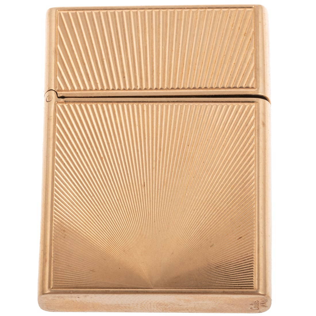 A Cartier Flint Lighter In 14k Auction