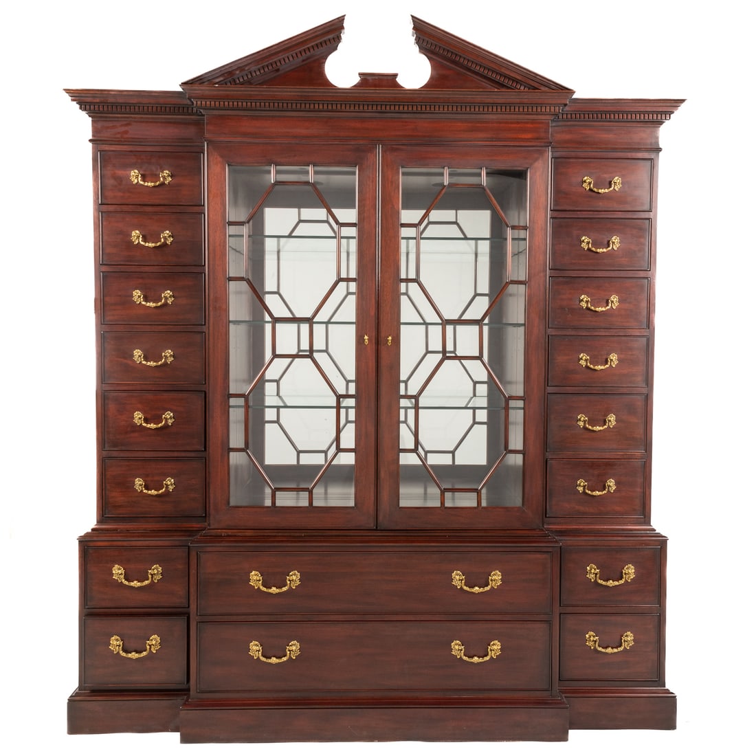 Henkel Harris Mahogany Library Cabinet (1 of 4)
