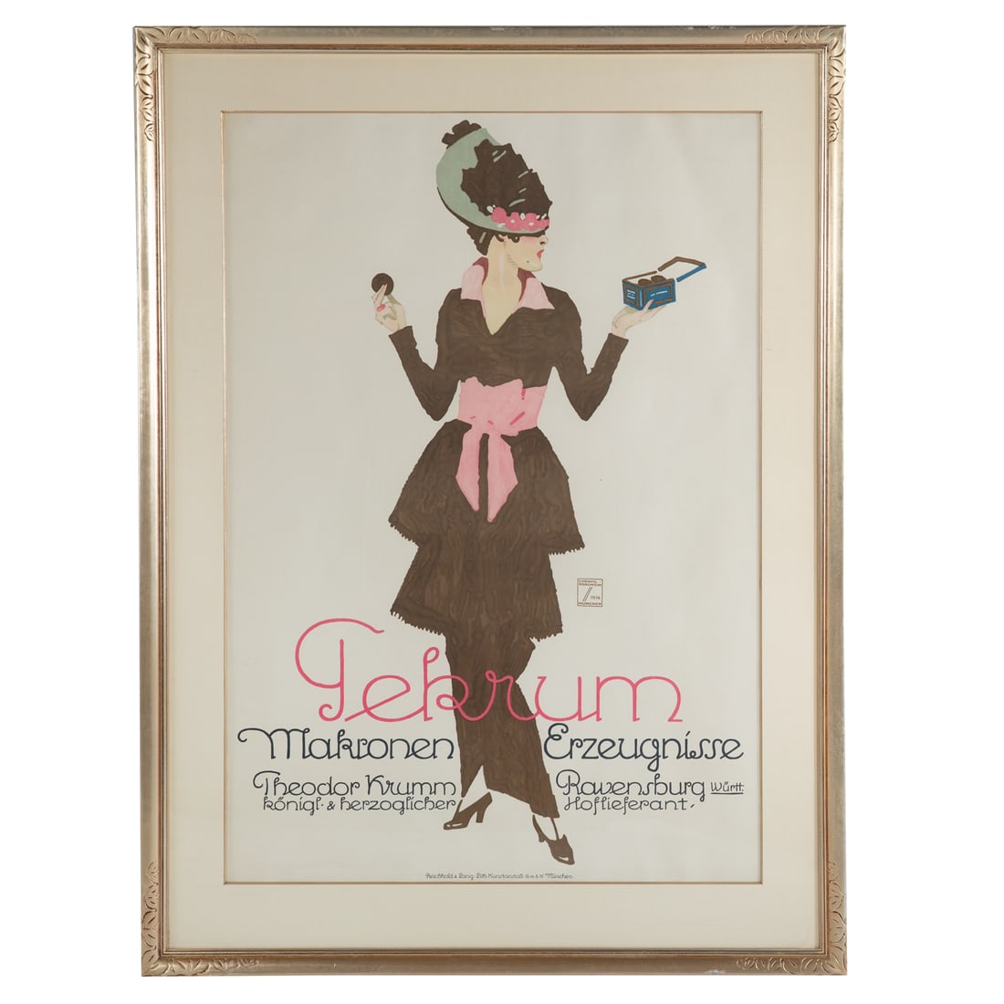 Ludwig Hohlwein. "Gerkum," lithograph (1 of 5)