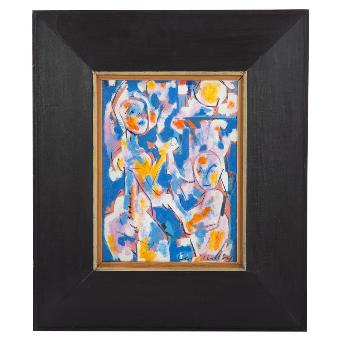 Carl Robert Holty. Abstract Figures, oil (1 of 4)