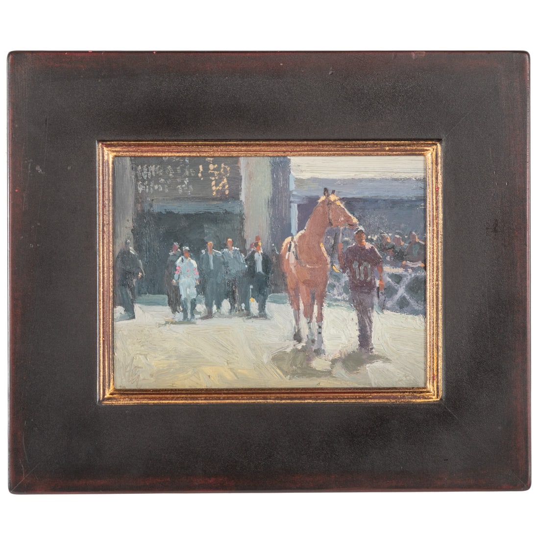 Ken Auster. "Fourteen and Counting," oil (1 of 4)