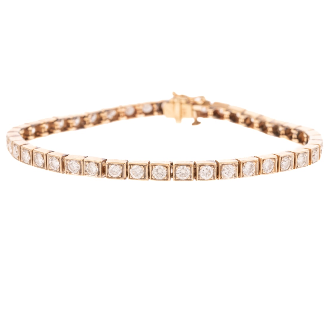 A 5.00 ctw Diamond Line Bracelet in 14K (1 of 5)