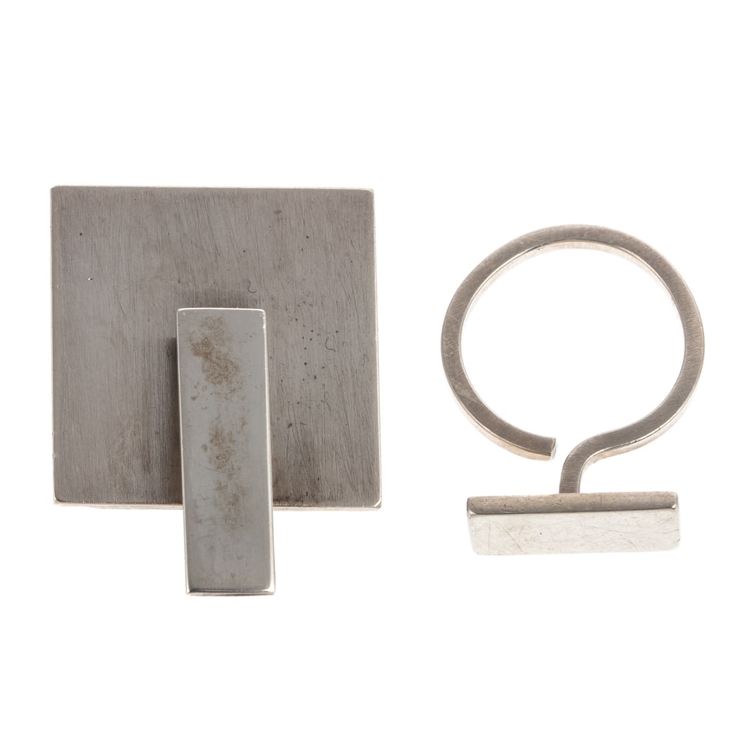 A Betty Cooke Sterling Silver Ring & Pendant (1 of 8)