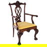 Federal Mahogany Armchair