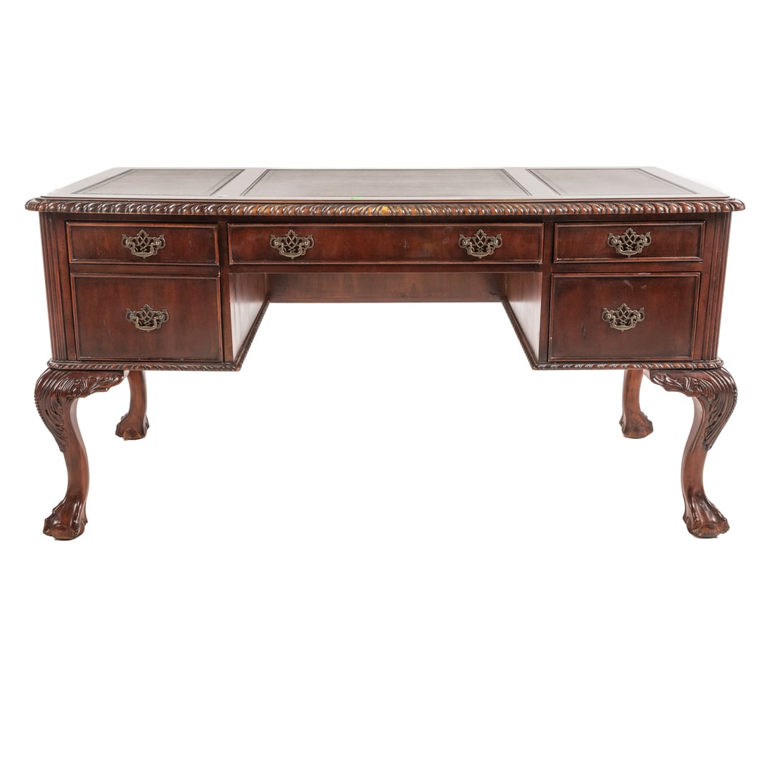 Hooker Chippendale Style Desk (1 of 5)