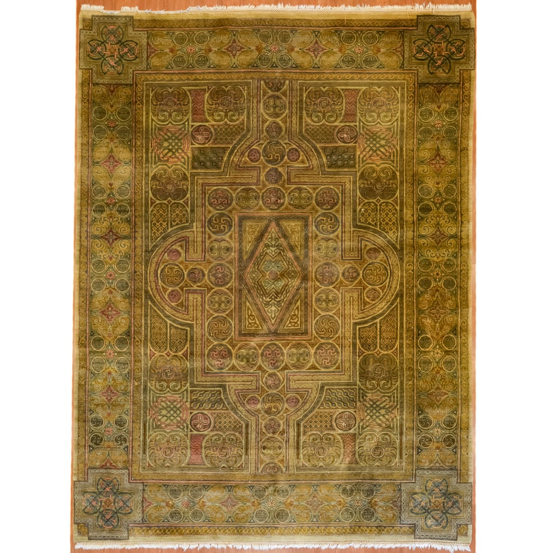 Indo Agra Carpet, India, 9.2 x 12.3 (1 of 5)