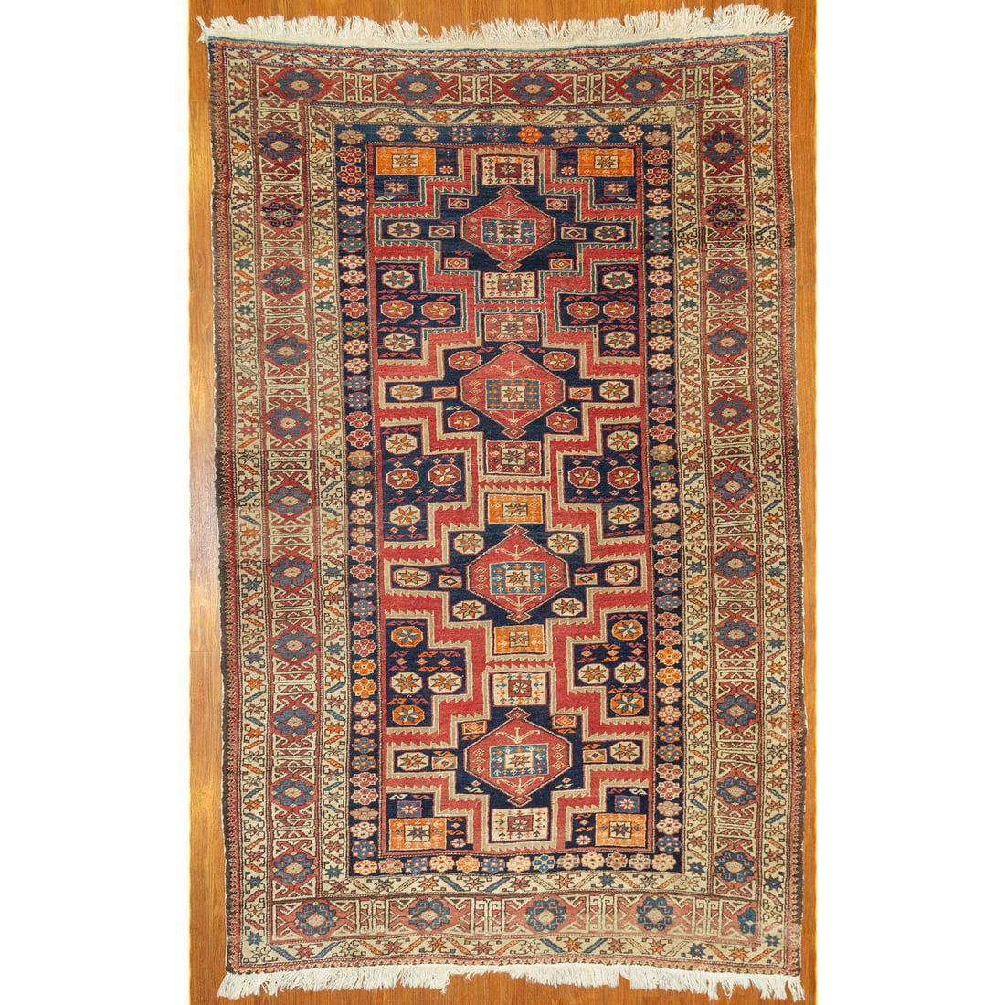 Lesghi Star Design Rug, Turkey, 5.1 x 7.8 (1 of 4)